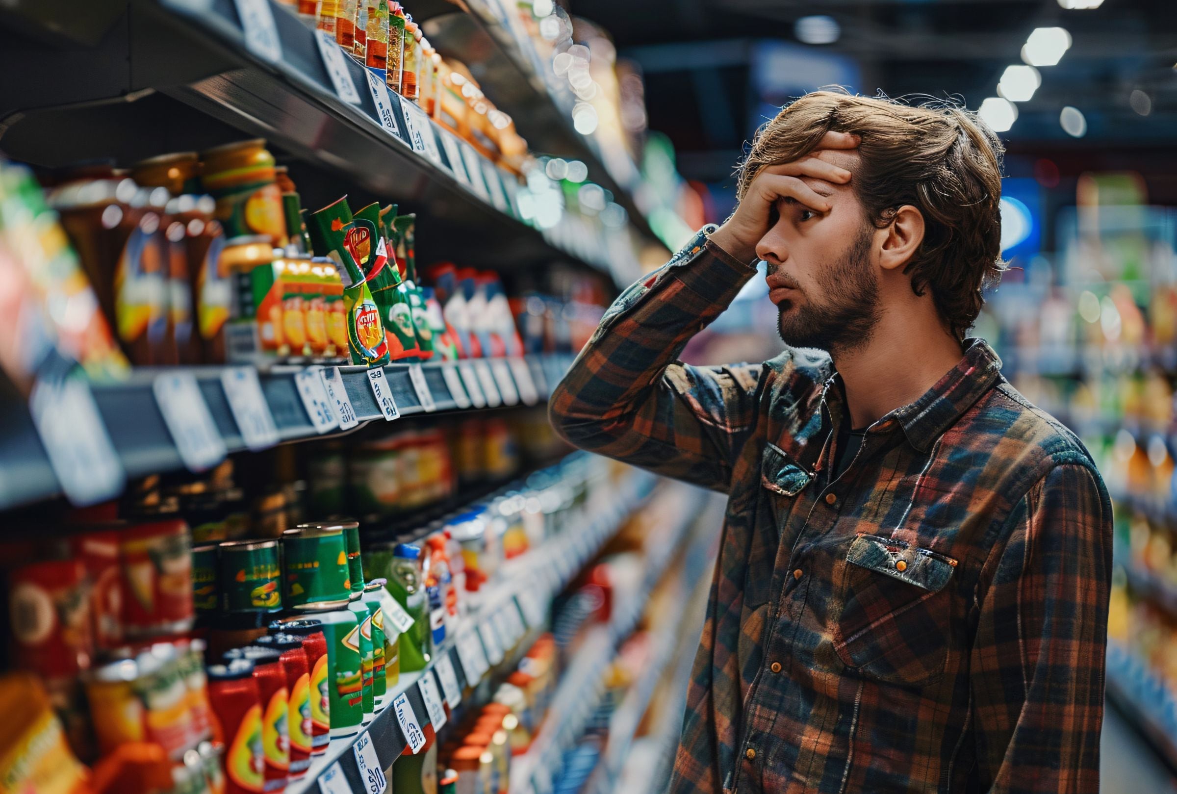 Los comestibles que más están golpeando a las familias en EE.UU. (Foto: Imagen generada por IA para Freepik)