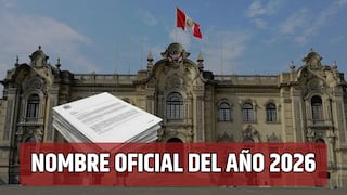 Este es el nombre oficial del año 2026