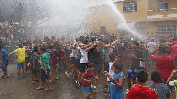 Los carnavales de Catacaos.