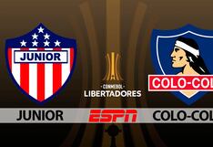 Junior de Barranquilla es eliminado por Colo Colo de Chile (1-2) por Copa Libertadores