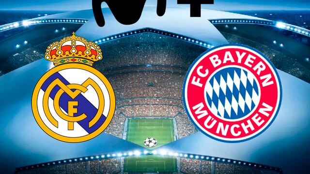 Movistar Plus transmitió el Real Madrid 2-2 Bayern de Múnich