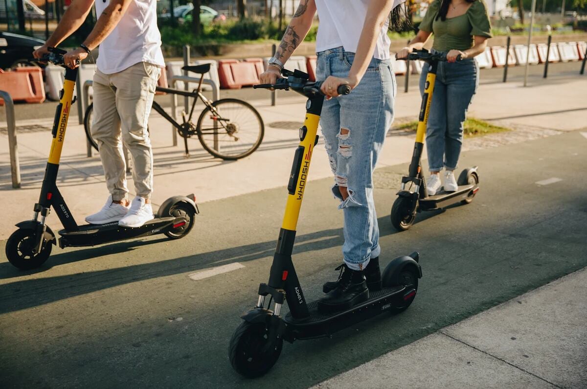 Según la data recolectada por Whoosh durante el primer mes de operaciones, un total de 5,000 usuarios utilizaron esta opción de transporte. (Foto: Whoosh)