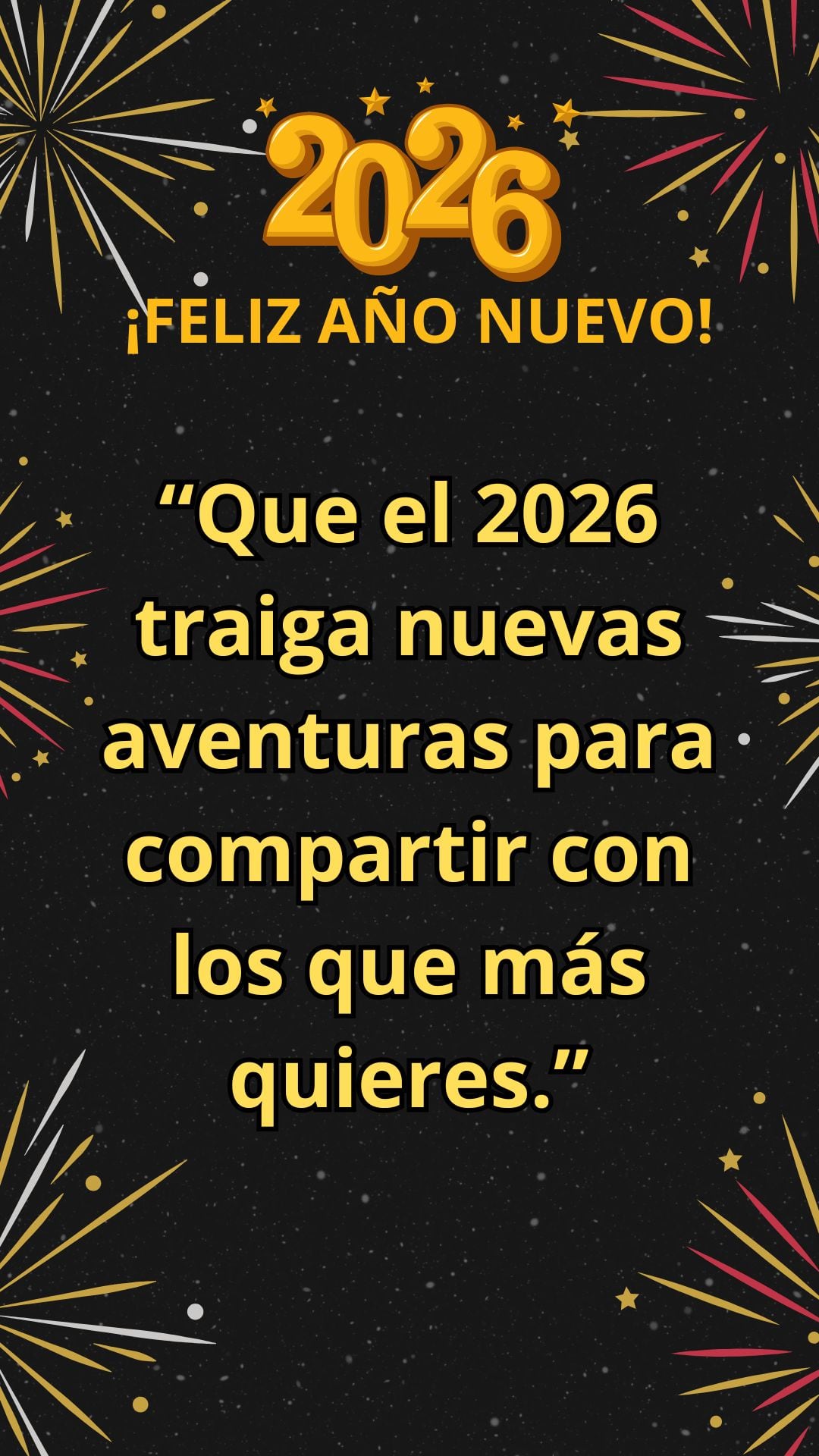 ESTADOS UNIDOS, 31/12/2025.- “Amigo, que este Año Nuevo te abra caminos llenos de oportunidades y alegrías.” FOTO DE CANVA.COM