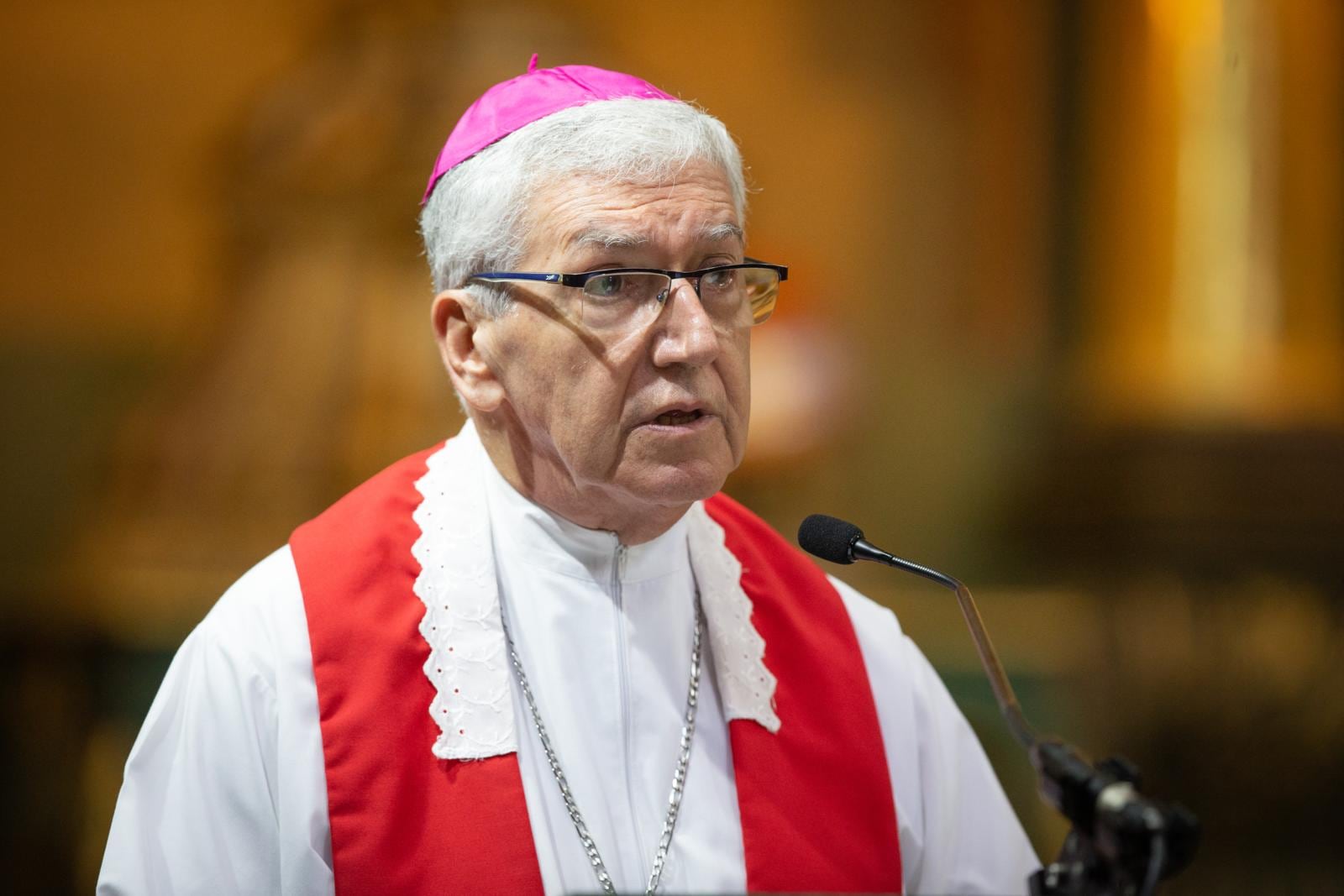 Monseñor Carlos Castillo es el nuevo cardenal del Perú. (Foto: Violeta Ayasta / El Comercio)