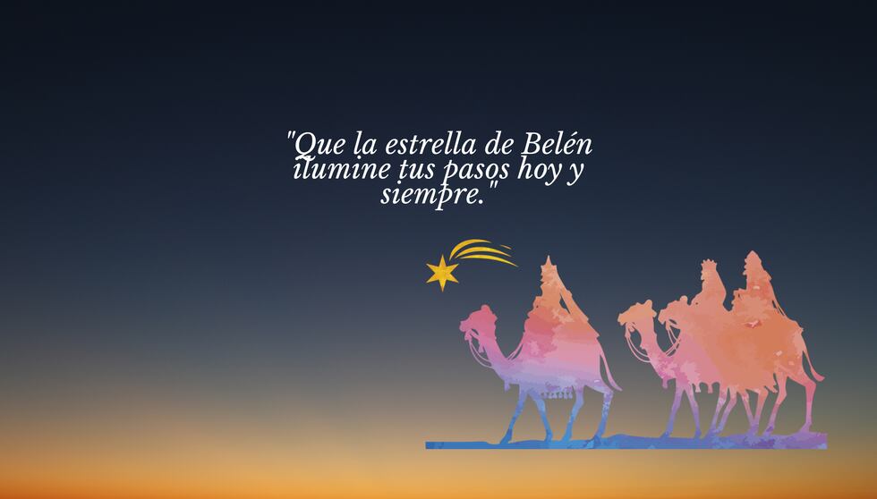 "Que la estrella de Belén ilumine tus pasos hoy y siempre." | Crédito: Canva / Composición Mix