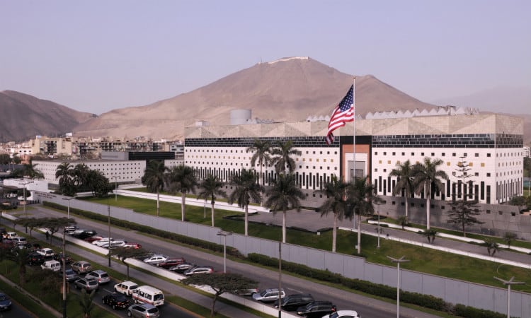 Embajada de Estados Unidos en el Perú. (Foto: Difusión)
