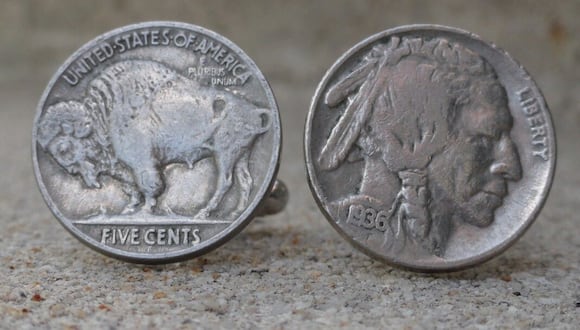 Ciertas características del níquel de Buffalo han elevado tanto su valor que podrías ganar miles de dólares si encuentras al coleccionista adecuado (Foto: eBay)