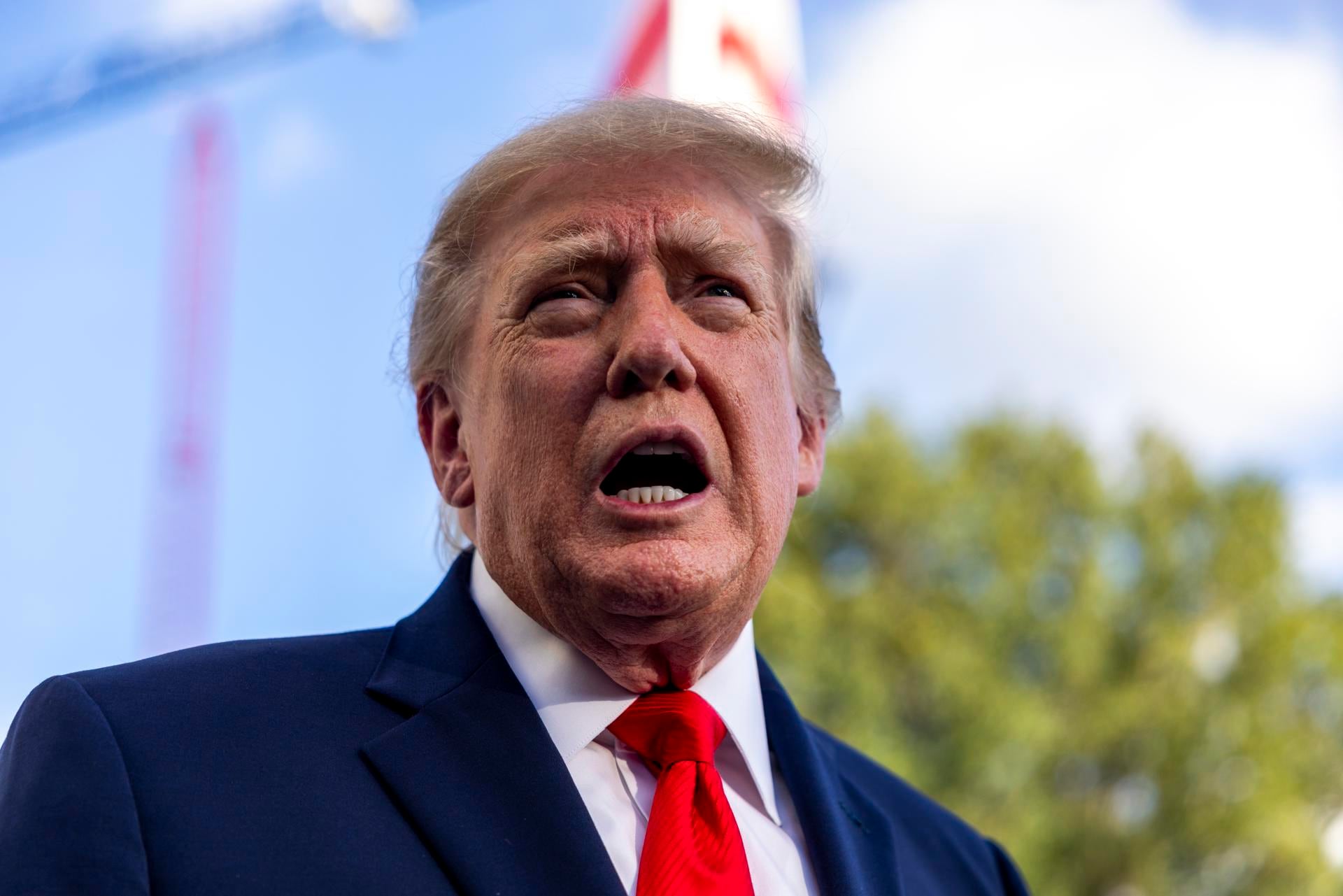 El presidente de Estados Unidos, Donald Trump. (EFE/EPA/SHAWN THEW).