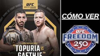 Ilia Topuria vs. Justin Gaethje EN VIVO por UFC Freedom 250: cartelera y dónde ver pelea en México y EE.UU.