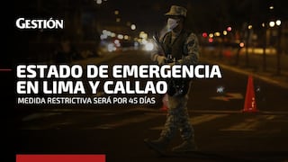 Lima y Callao: ¿Qué significa el estado de emergencia y por cuánto tiempo se extiende?