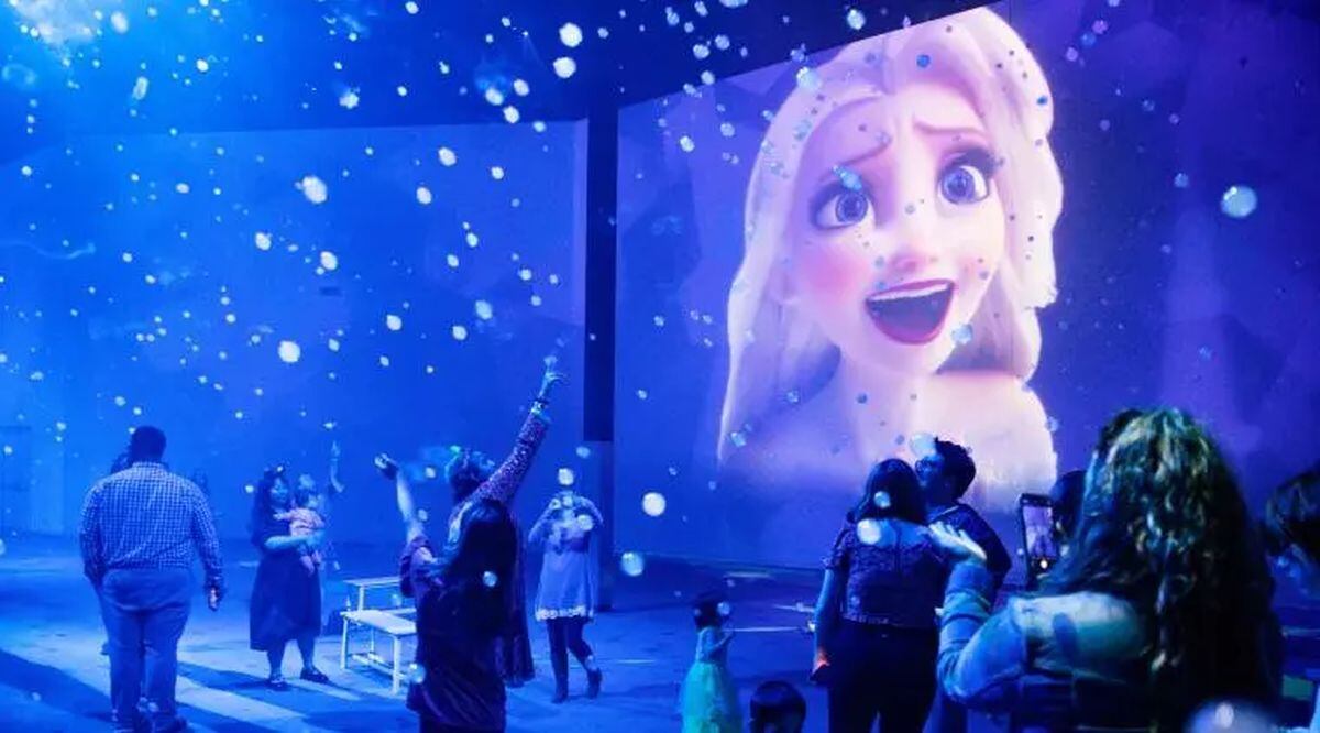 “Hay películas que tienen cien años, esto no es un espectaculo para niños, todo el mundo tiene su momento Disney”, explicó a EFE uno de los coproductores globales de la experiencia, Vicente Fusco. (Foto: EFE)