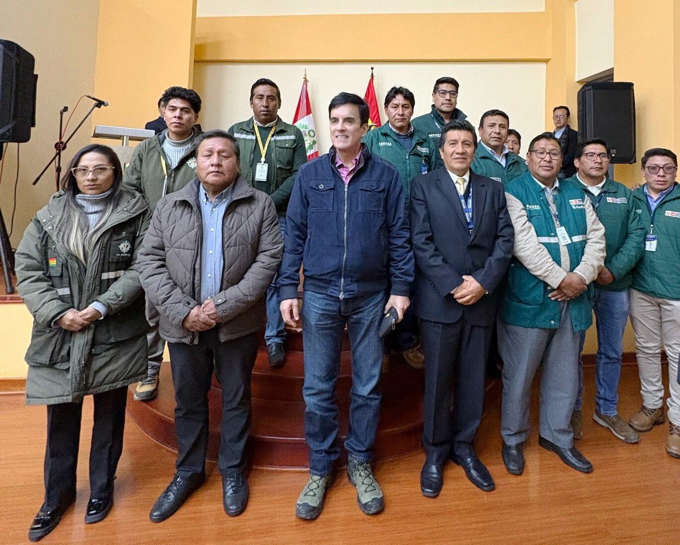 Perú y Bolivia anuncian pronta vigencia de paso fronterizo Collpa - Thola Kollo. Foto: Cancillería.