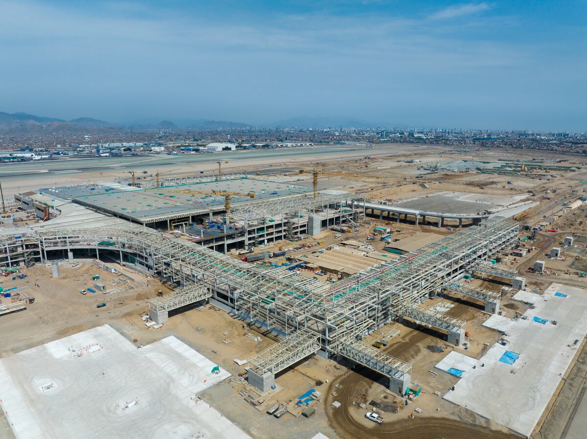 El sector más destacado fue el aeroportuario (US$ 42.4 millones), donde Lima Airport Partners (LAP) dinamizó US$ 27.1 millones en el Proyecto de Ampliación del Aeropuerto Internacional Jorge Chávez. (Foto: LAP)