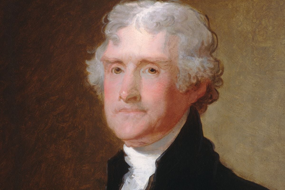Thomas Jefferson fue uno de los padres fundadores de los Estados Unidos de América (Foto: Gilbert Stuart / National Portrait Gallery)