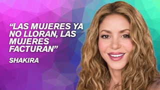 Cita del día de Shakira, cantante: “Las mujeres ya no lloran, las mujeres facturan”