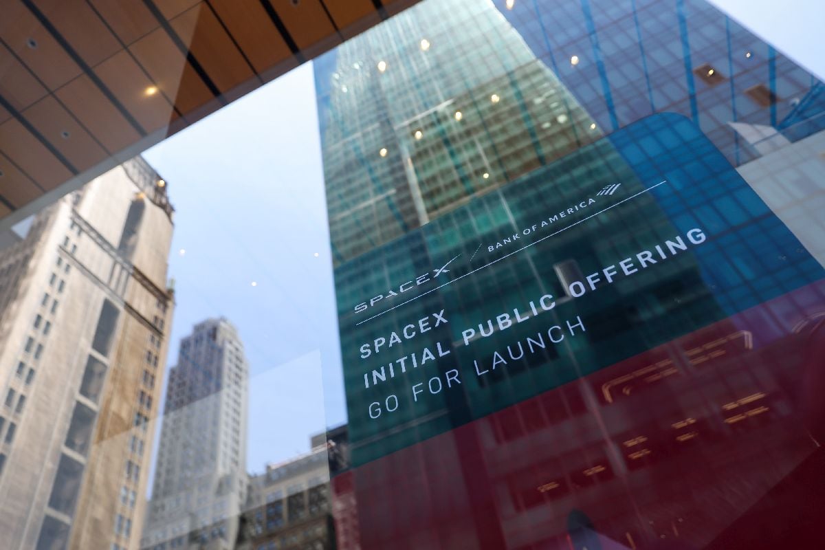 SpaceX's IPO was more than four times oversubscribed on Thursday. Photographer: Michael Nagle/Bloomberg