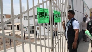 Ministerio de Educación clausuró cinco colegios en Carabayllo por incumplir normas