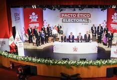 ERM 2026: partidos políticos suscribieron Pacto Ético y se comprometieron a “jugar limpio” en campaña