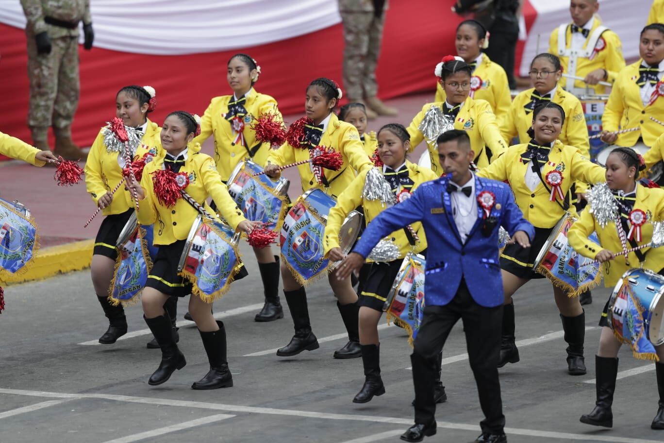 Gran Parada y Desfile Cívico Militar en imágenes Foto: Hugo Perez / GEC