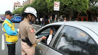 Policía multará con S/ 162 a conductores que hagan uso indebido del claxon en Miraflores