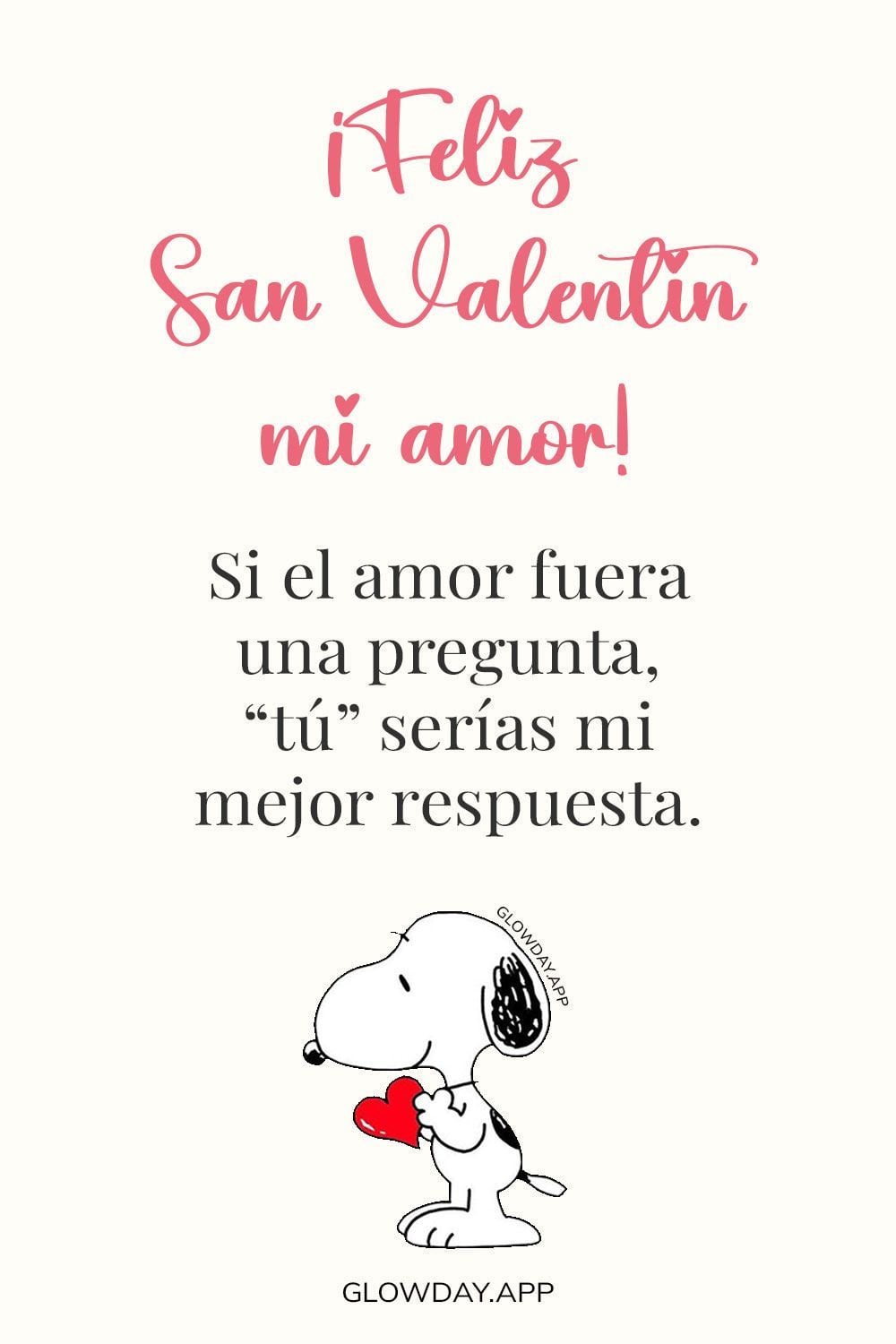 Elige una de estas 50 tarjetas por el 14 de febrero 2026 y festeja un ¡Feliz San Valentín!, con una de estas imágenes llenas de mensajes de amor. (Foto: Pinterest)