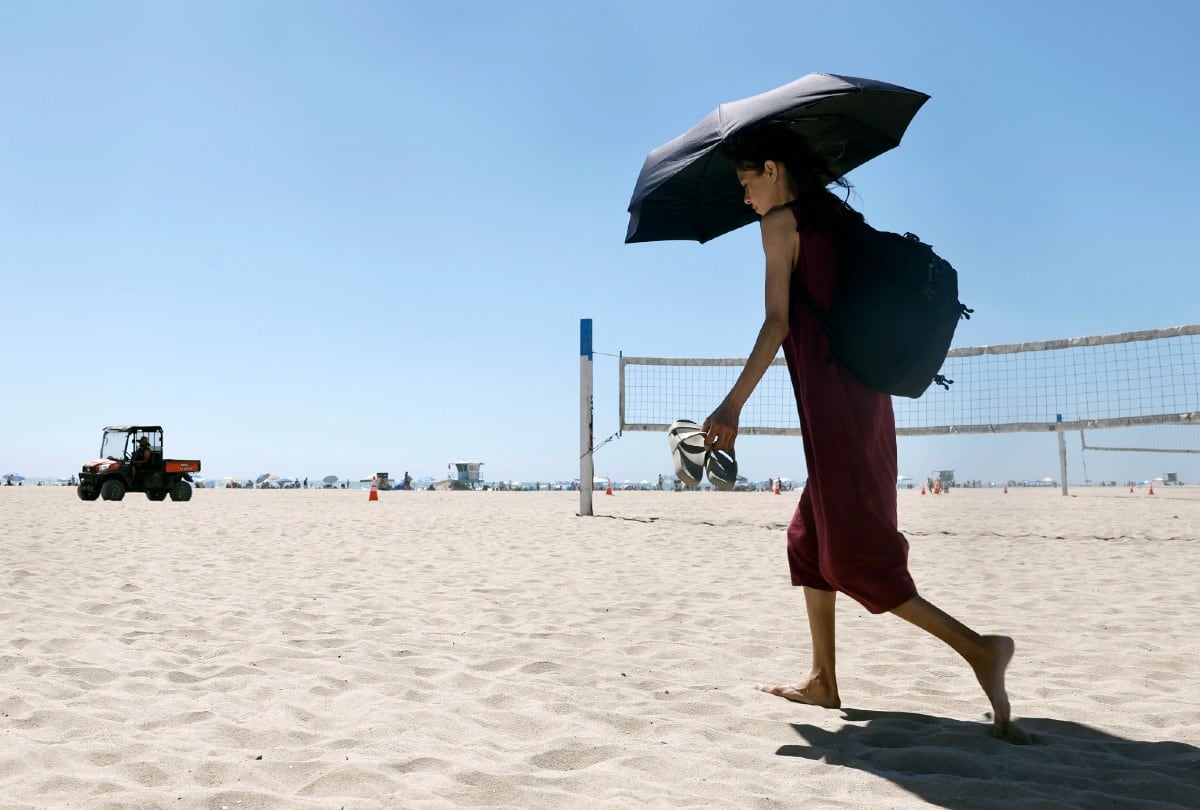 Ola de calor en California podría prolongarse hasta la segunda semana de octubre, según el NWS (Foto: Mario Tama / Getty Images North America via AFP)