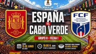 Canales TV que transmitieron el España vs. Cabo Verde por el Mundial 2026