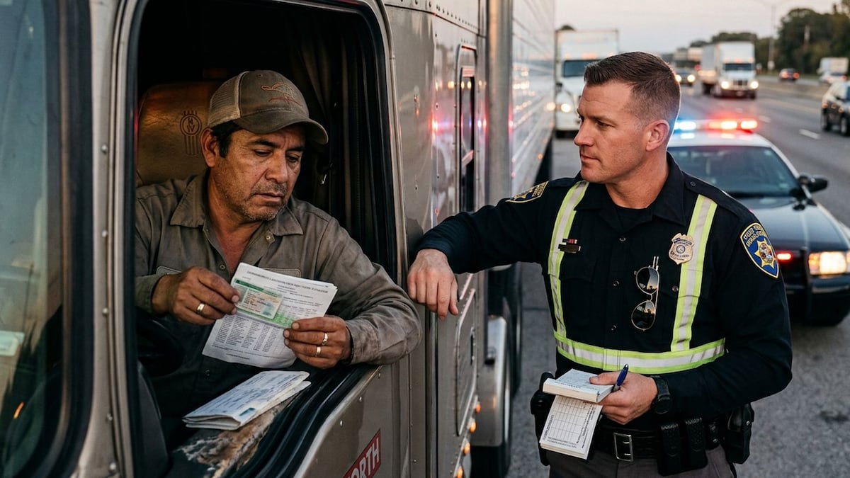 ¿Tienes CDL y manejas camiones? Así evalúan tu inglés en carretera y esto pasa si no apruebas