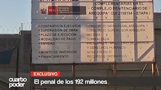 Otorgan contrato de S/192 millones a consorcio de empresas sancionadas para proyecto en penal de Arequipa