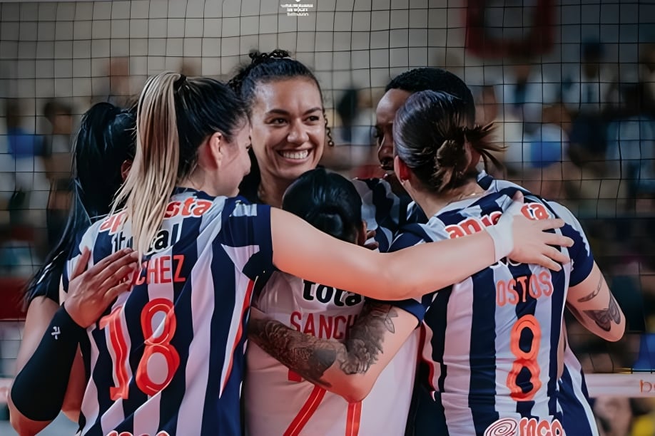 La Liga Peruana de Vóley entra en su fase definitoria. De momento, Alianza Lima es el líder de la tabla. (Foto:@NacBlanquiazul)