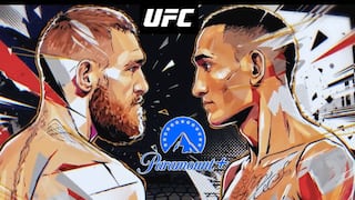 Paramount Plus transmitió la pelea de Conor McGregor vs. Max Holloway por la estelar de UFC 329