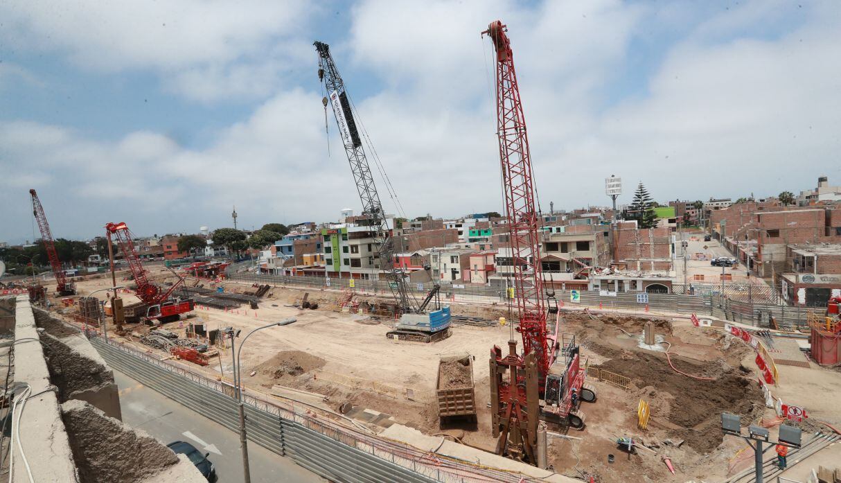 Obras de infraestructura. (Foto: Lino Chipana / GEC)