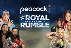 Peacock TV transmitió el WWE Royal Rumble 2025 en los Estados Unidos
