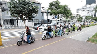 Miraflores inicia operativos para detectar motos y scooters eléctricos que circulen por ciclovías