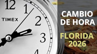 Cambio de hora en Florida 2026: fecha exacta, a qué hora hacer el ajuste y qué ciudades deben hacerlo
