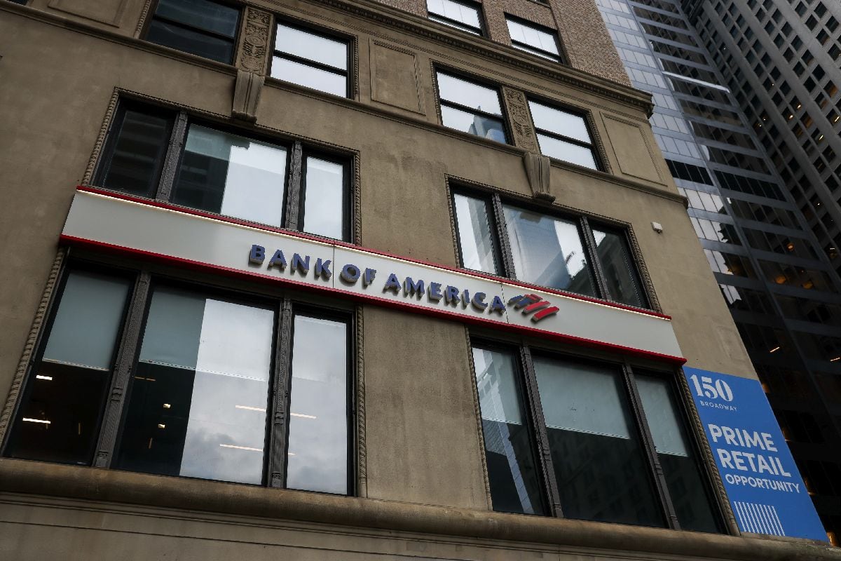 Una sucursal de Bank of America en Nueva York, Estados Unidos, el jueves 9 de julio de 2026.