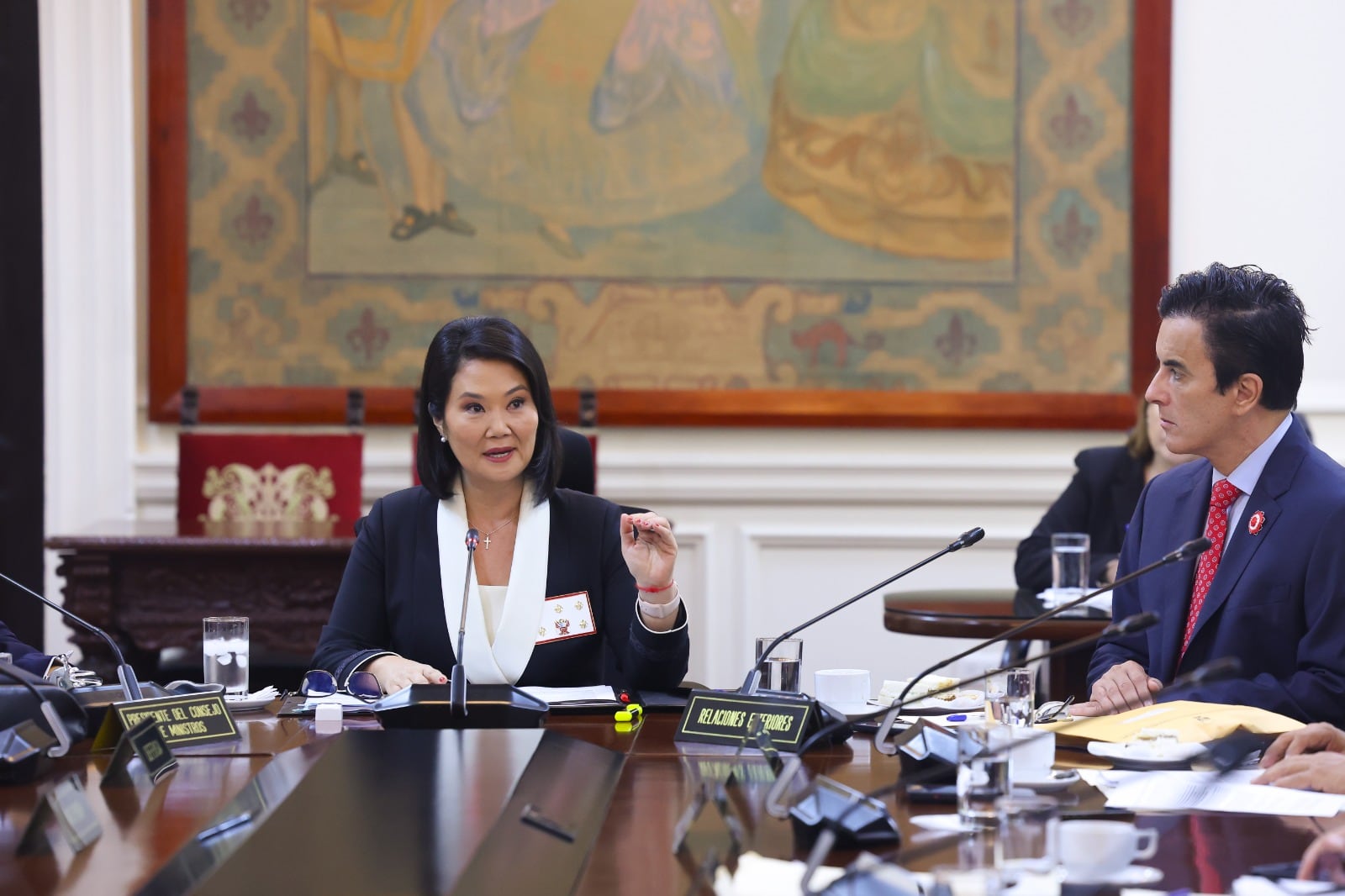 El Gobierno de Keiko Fujimori prepara un pedido de facultades legislativas al Congreso que incluye medidas en materia laboral y tributaria. (Imagen: Presidencia)