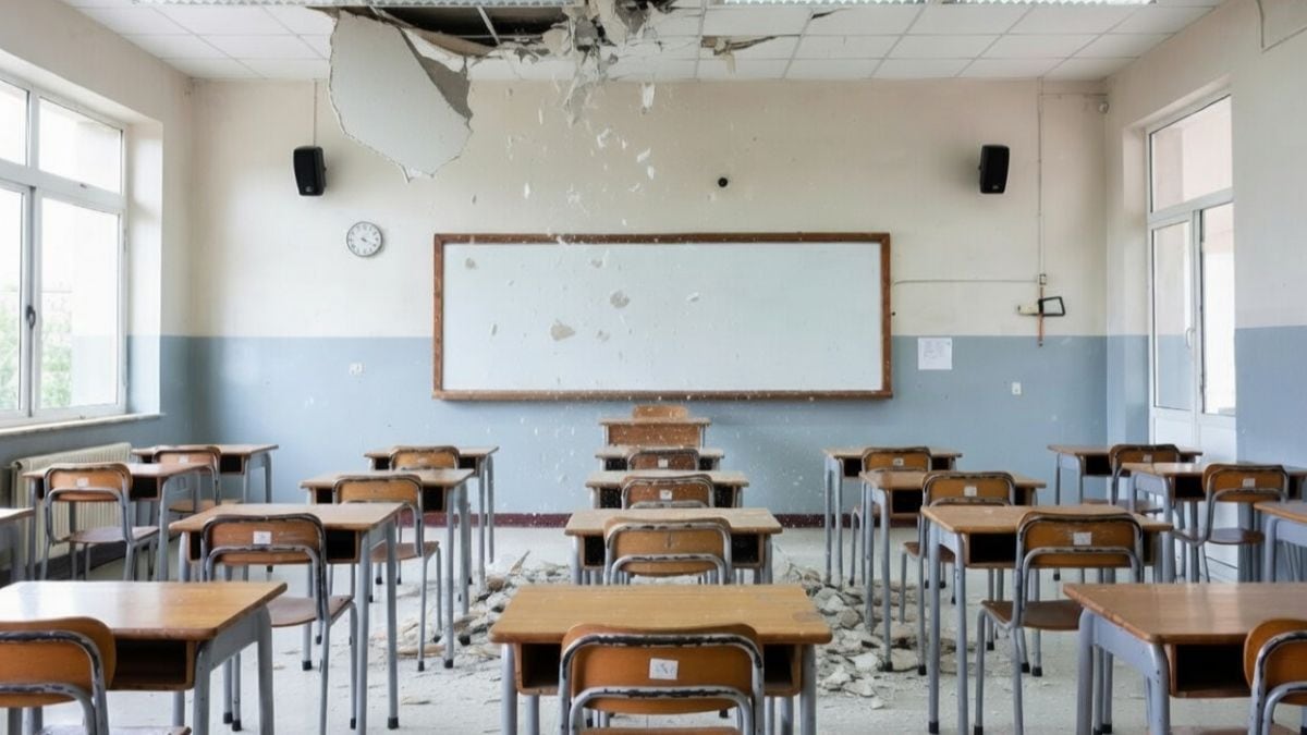 La sanción se confirmó tras determinar que el colegio no adoptó medidas preventivas, pese a evidencias previas de deterioro en la infraestructura. Foto: Indecopi.