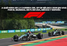 ¿A qué hora es y qué canal transmite carrera GP de Bélgica 2026 por la Fórmula Uno?
