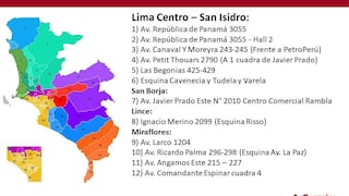 Perú vs. Colombia: Conozca en qué distritos están los cajeros parar comprar las entradas