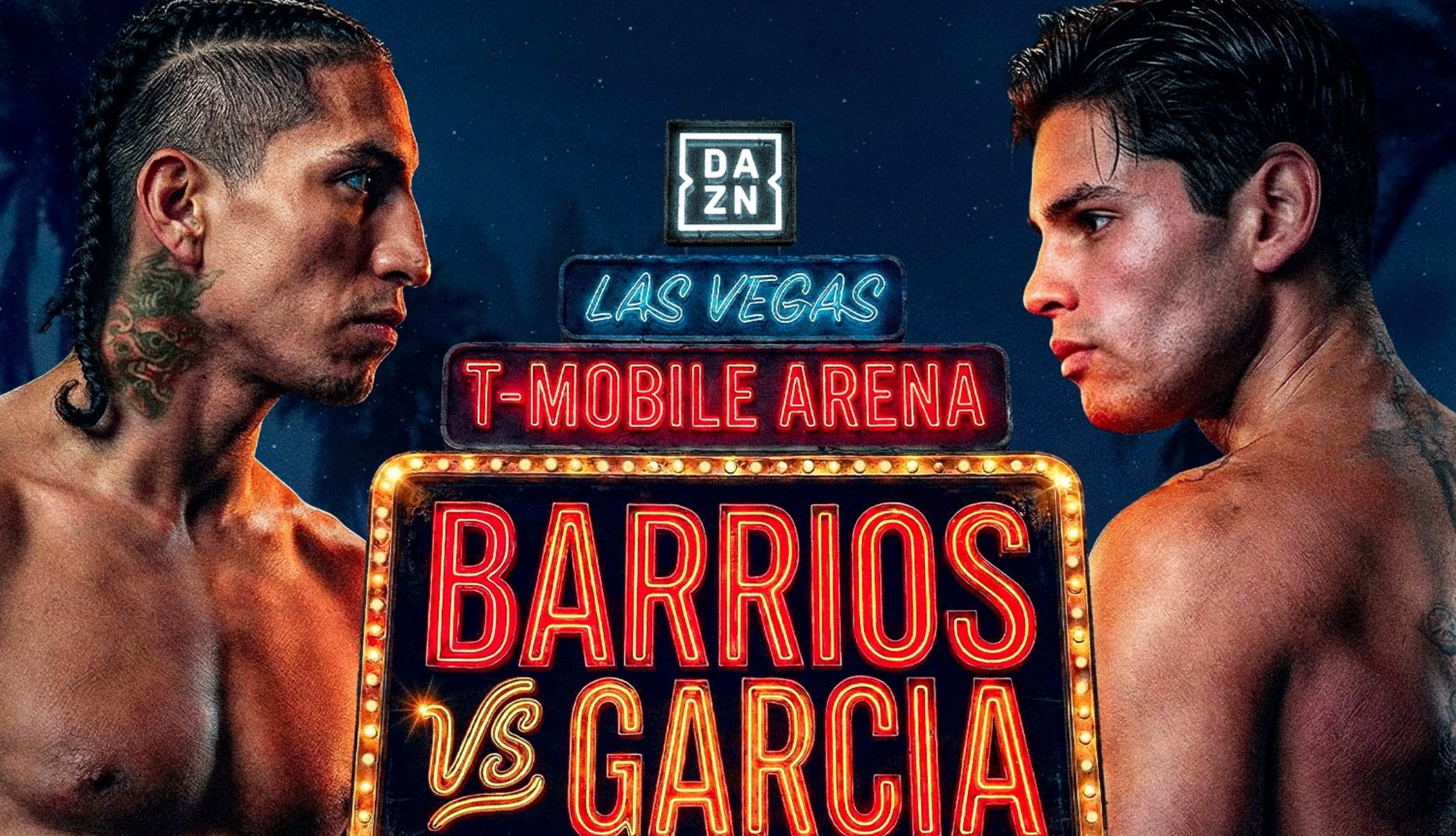 Transmisión de DAZN PPV para ver la pelea de Ryan García vs. Mario Barrios, este sábado 21 de febrero, desde el T-Mobile Arena de Las Vegas. (Foto: DAZN)