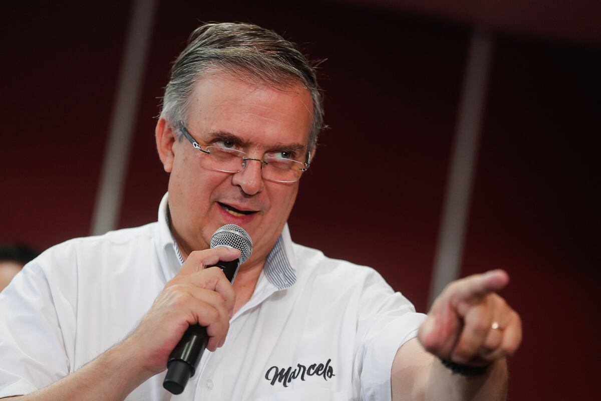 Marcelo Ebrard, secretario de Economía. (Foto de Isaac Esquivel / EFE)