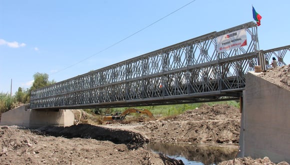 Contraloría informó dos observaciones sobre la obra "Construcción del Nuevo Puente Montalvo”. (Foto: MTC)