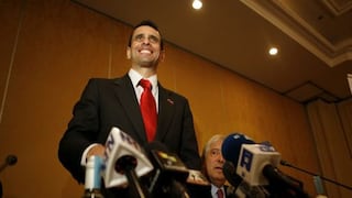 Henrique Capriles llega hoy a Lima y se reunirá con líderes políticos