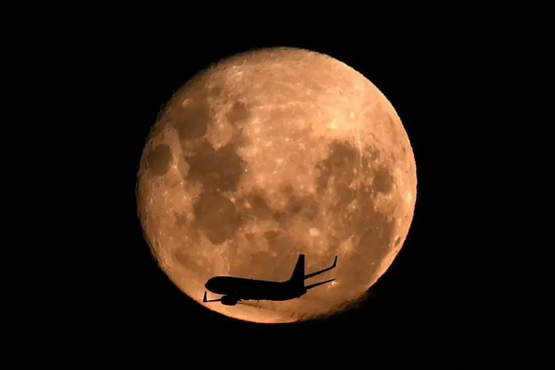 Expertos recomiendan buscar lugares con poca contaminación lumínica para apreciar mejor el evento astronómico. (Foto: Luis ROBAYO / AFP via Getty Images)