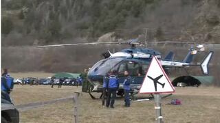 Rescatistas buscan restos del avión de Germanwings