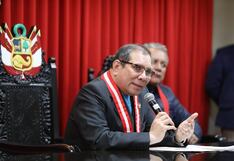 Presidente del Poder Judicial invoca a mantener la calma durante foro APEC