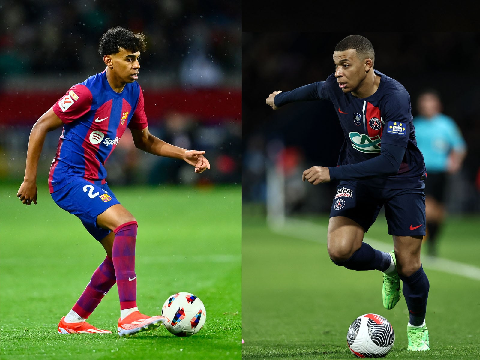 Guía de canales de televisión para ver FC Barcelona vs. PSG por los cuartos de final de la UEFA Champions League desde Estados Unidos, México, España, Argentina y más países del mundo. (Foto: AFP)