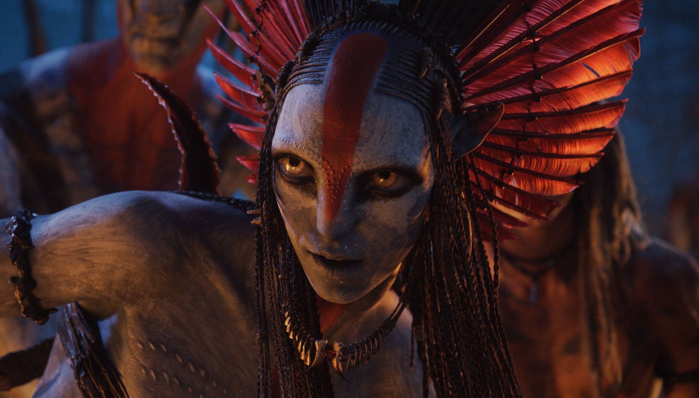 Oona Chaplin como Varang en una escena de la película "Avatar: Fire and Ash" (Foto: 20th Century Studios / Walt Disney Pictures)