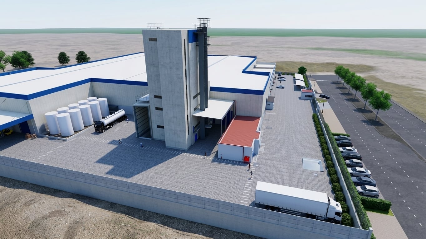La construcción de la nueva planta de Mapei Perú concluiría a fines del segundo trimestre del próximo año y el equipamiento de líneas hacia fines del tercer trimestre. (Foto: Mapei Perú).